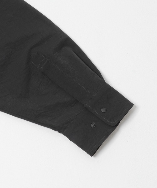 EKAL（エカル）の「DOT AIR LONG-SLEEVE  SHIRTS（シャツ/ブラウス・メンズ・ネイビー/ブラック/ブラウン・LARGE/MEDIUM）」の4枚目の写真