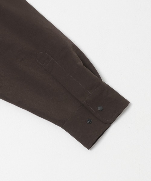 EKAL（エカル）の「DOT AIR LONG-SLEEVE  SHIRTS（シャツ/ブラウス・メンズ・ネイビー/ブラック/ブラウン・LARGE/MEDIUM）」の5枚目の写真