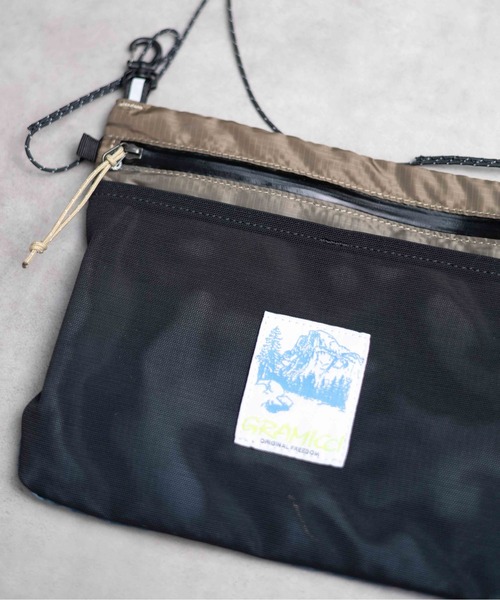 Gramicci（グラミチ）の「【GRAMICCI(グラミチ) 】LT. RIPSTOP SACOCHE（ショルダーバッグ・メンズ・イエロー/ブルー・FREE）」の18枚目の写真