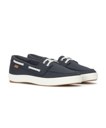 Keds ケッズ センター スリー ボート ツイル ネイビー
