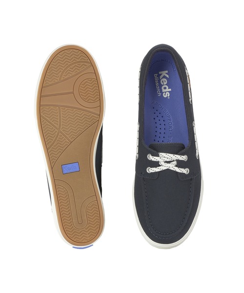 Keds（ケッズ）の「Keds ケッズ センター スリー ボート ツイル ネイビー（スニーカー・レディース・ネイビー・23.0cm/22.5cm/23.5cm/24.0cm/24.5cm/25.0cm）」の5枚目の写真