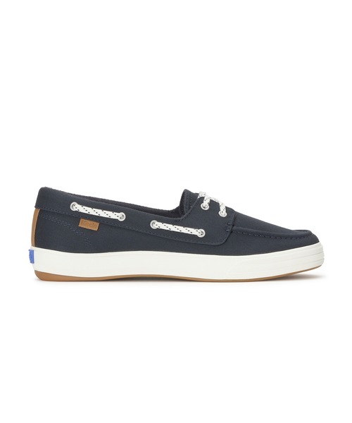 Keds（ケッズ）の「Keds ケッズ センター スリー ボート ツイル ネイビー（スニーカー・レディース・ネイビー・23.0cm/22.5cm/23.5cm/24.0cm/24.5cm/25.0cm）」の2枚目の写真