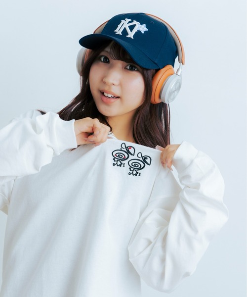 kaoyorinakami(カオヨリナカミ)の「guru guru long tee / グルグルロンT(Tシャツ/カットソー・メンズ・ホワイト/ブラック・SMALL/MEDIUM/LARGE/X-LARGE)」の17枚目の写真