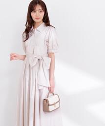 PROPORTION BODY DRESSING | レイヤードカラーシャツワンピース / 1216140407(ワンピース)