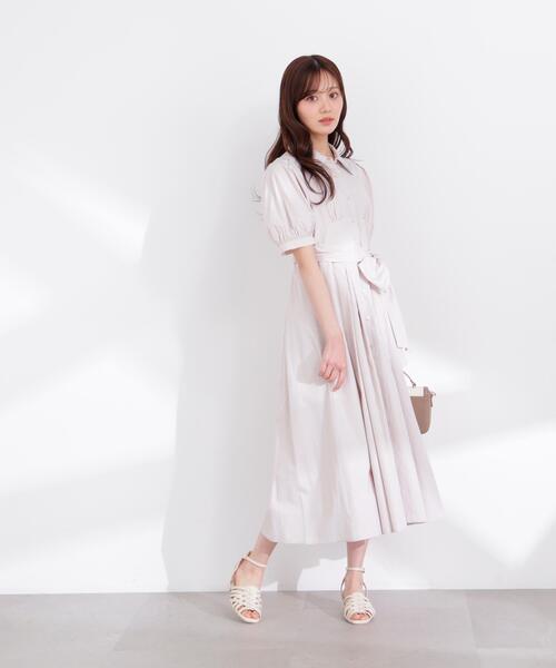 PROPORTION BODY DRESSING(プロポーションボディドレッシング)の「レイヤードカラーシャツワンピース / 1216140407(ワンピース・レディース・ブルー/ベージュ系その他/ネイビー・SMALL/P/S/MEDIUM)」の11枚目の写真