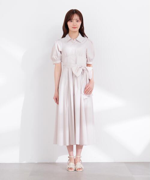 PROPORTION BODY DRESSING(プロポーションボディドレッシング)の「レイヤードカラーシャツワンピース / 1216140407(ワンピース・レディース・ブルー/ベージュ系その他/ネイビー・SMALL/P/S/MEDIUM)」の12枚目の写真