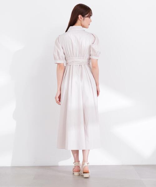 PROPORTION BODY DRESSING(プロポーションボディドレッシング)の「レイヤードカラーシャツワンピース / 1216140407(ワンピース・レディース・ブルー/ベージュ系その他/ネイビー・SMALL/P/S/MEDIUM)」の14枚目の写真