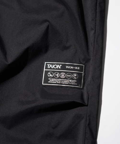 TAION(タイオン)の「TAION / タイオン BASIC SPORTS LIGHT PANTS (TAION-131PTTWBS) ライトナイロン ロングパンツ(その他パンツ・メンズ・ブラック・MEDIUM/LARGE/X-LARGE)」の7枚目の写真
