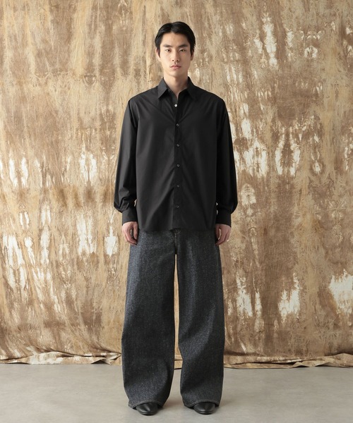HARE(ハレ)の「【NARRIL】Classic Shirts(シャツ/ブラウス・メンズ・ホワイト系その他/ライトブルー/ブラック・MEDIUM/SMALL)」の22枚目の写真