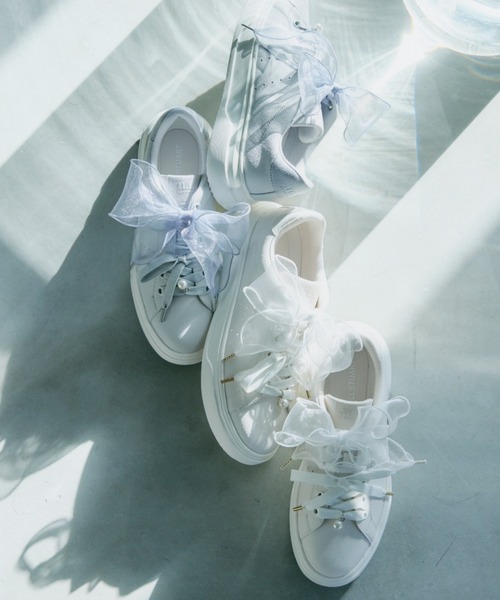 JILL by JILL STUART(ジルバイジルスチュアート)の「オリジナルスニーカー(スニーカー・レディース・グレー/ホワイト・SMALL/LARGE/MEDIUM)」の8枚目の写真