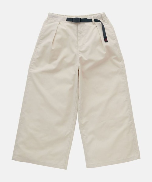Gramicci(グラミチ)の「Gramicci/グラミチ T/C TWILL BAGGY PANT バギーパンツ ワイドパンツ フロントタック ベルト内蔵 秋 秋服 2026年秋冬(チノパンツ・レディース・チャコールグレー/アイボリー/ブラック/ベージュ・M/L/S)」の13枚目の写真