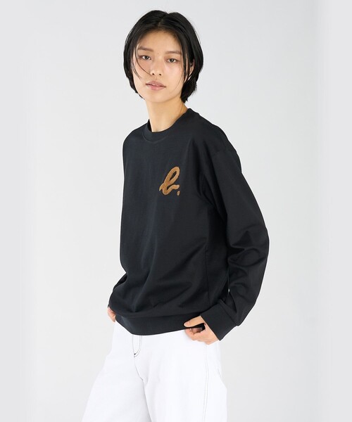 agnes b.(アニエスベー)の「"b."ロゴ コットン 長袖 スウェット(ジャージ・レディース・ブルー系その他・XL/L/M/S)」の3枚目の写真