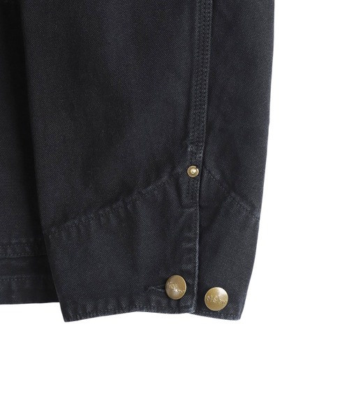 orSlow（オアスロウ）の「Orslow / オアスロウ：RELAX FIT OXFORD COVERALL：01-6034-61S[STD]（その他アウター・メンズ・ブラック・S/M）」の5枚目の写真