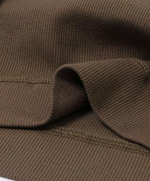 KBF（ケイビーエフ）の「ダブルストラップクロップドキャミソール（キャミソール・レディース・ブラウン/オフホワイト・ONE）」の16枚目の写真