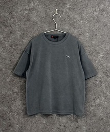 THE CASUAL（カジュアル）の「【POLO CHAMPS ポロチャンプス】 ピグメント加工 オーバーサイズ 半袖Tシャツ（Tシャツ/カットソー）」