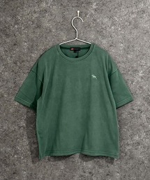 THE CASUAL（カジュアル）の「【POLO CHAMPS ポロチャンプス】 ピグメント加工 オーバーサイズ 半袖Tシャツ（Tシャツ/カットソー）」