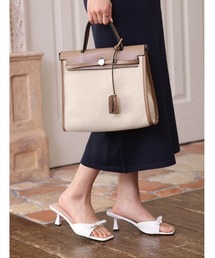 Edit Sheen（エディットシーン）の「キャンバスコンビクラシカルベルトバッグ（ショルダーバッグ）」