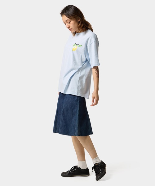 HUF(ハフ)の「SOUR LEMON TEE(Tシャツ/カットソー・メンズ・ブラック/ライトブルー/ホワイト/ネイビー/グレイッシュベージュ・S/M/L/XL/XXL)」の21枚目の写真