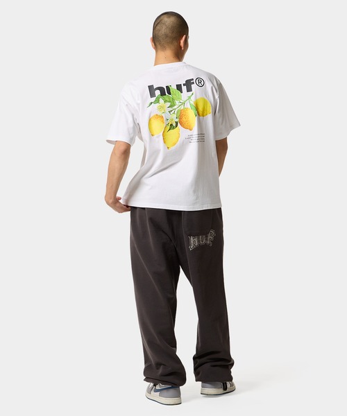 HUF(ハフ)の「SOUR LEMON TEE(Tシャツ/カットソー・メンズ・ブラック/ライトブルー/ホワイト/ネイビー/グレイッシュベージュ・S/M/L/XL/XXL)」の16枚目の写真