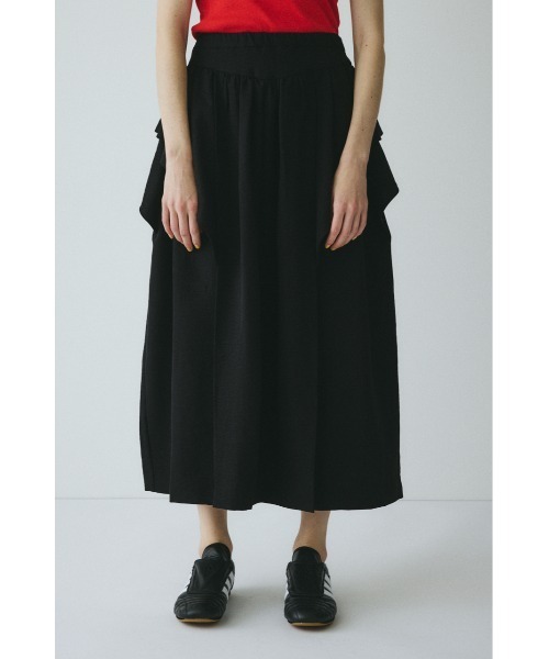 HeRIN.CYE(ヘリンドットサイ)の「Volume gather skirt ボリュームギャザースカート(スカート・レディース・ベージュ系その他/ブルー系その他3/ブラック・FREE)」の7枚目の写真