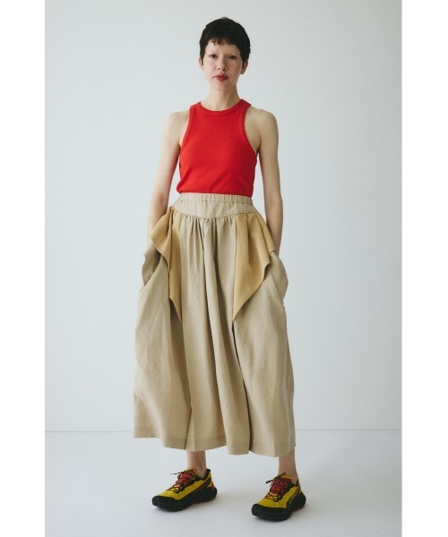 HeRIN.CYE(ヘリンドットサイ)の「Volume gather skirt ボリュームギャザースカート(スカート・レディース・ベージュ系その他/ブルー系その他3/ブラック・FREE)」の9枚目の写真