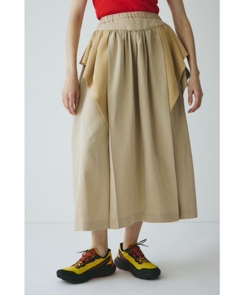 HeRIN.CYE(ヘリンドットサイ)の「Volume gather skirt ボリュームギャザースカート(スカート・レディース・ベージュ系その他/ブルー系その他3/ブラック・FREE)」の11枚目の写真