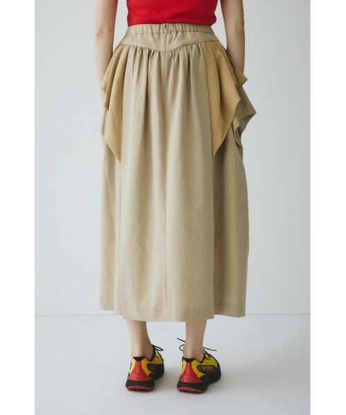 HeRIN.CYE(ヘリンドットサイ)の「Volume gather skirt ボリュームギャザースカート(スカート・レディース・ベージュ系その他/ブルー系その他3/ブラック・FREE)」の13枚目の写真
