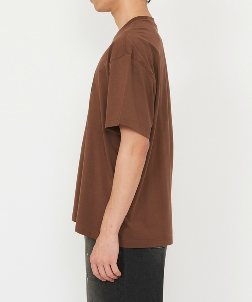 Dickies(ディッキーズ)の「Dickies/ディッキ-ズ トーリーTシャツ/ロゴTシャツ/半袖Tシャツ(Tシャツ/カットソー・メンズ・ホワイト/ブラウン・MEDIUM/LARGE/X-LARGE/SMALL)」の6枚目の写真