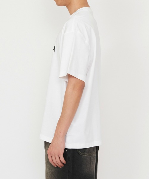 Dickies(ディッキーズ)の「Dickies/ディッキ-ズ トーリーTシャツ/ロゴTシャツ/半袖Tシャツ(Tシャツ/カットソー・メンズ・ホワイト/ブラウン・MEDIUM/LARGE/X-LARGE/SMALL)」の14枚目の写真