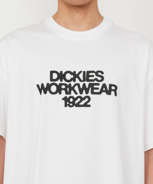 Dickies(ディッキーズ)の「Dickies/ディッキ-ズ トーリーTシャツ/ロゴTシャツ/半袖Tシャツ(Tシャツ/カットソー・メンズ・ホワイト/ブラウン・MEDIUM/LARGE/X-LARGE/SMALL)」の17枚目の写真