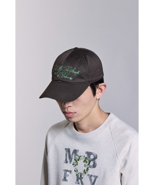 MASU(エムエーエスユー)の「MB MESSAGE CAP(キャップ・メンズ・ブラック/ブラウン・FREE)」の6枚目の写真