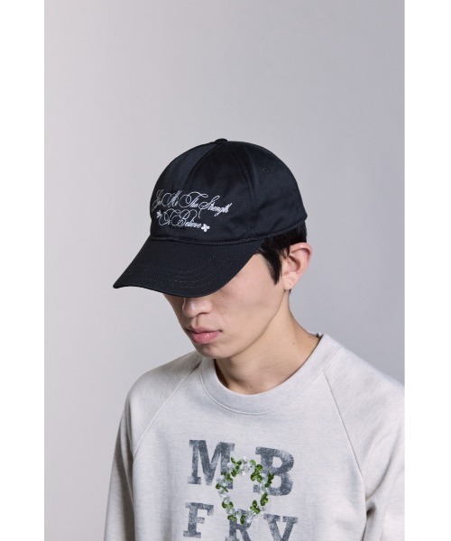 MASU(エムエーエスユー)の「MB MESSAGE CAP(キャップ・メンズ・ブラック/ブラウン・FREE)」の7枚目の写真