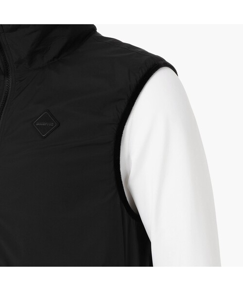BRIEFING（ブリーフィング）の「【BRIEFING GOLF／ブリーフィングゴルフ】HOL MS BOA QUILTED REVERSIBLE VEST（ブルゾン・メンズ・ブラック・L）」の10枚目の写真
