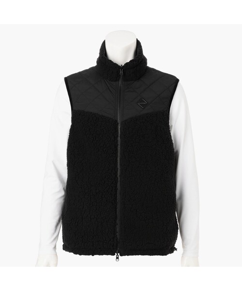BRIEFING（ブリーフィング）の「【BRIEFING GOLF／ブリーフィングゴルフ】HOL MS BOA QUILTED REVERSIBLE VEST（ブルゾン・メンズ・ブラック・L）」の15枚目の写真
