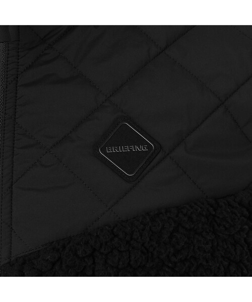 BRIEFING（ブリーフィング）の「【BRIEFING GOLF／ブリーフィングゴルフ】HOL MS BOA QUILTED REVERSIBLE VEST（ブルゾン・メンズ・ブラック・L）」の18枚目の写真
