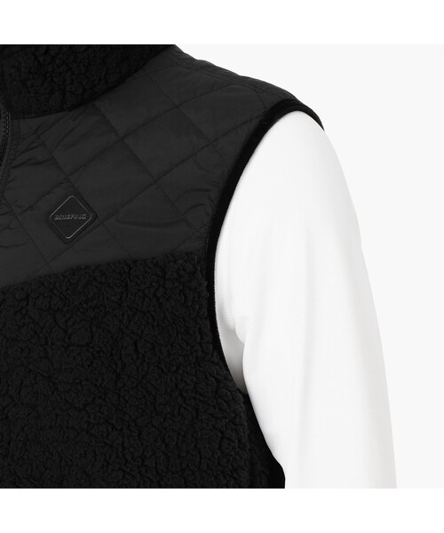 BRIEFING（ブリーフィング）の「【BRIEFING GOLF／ブリーフィングゴルフ】HOL MS BOA QUILTED REVERSIBLE VEST（ブルゾン・メンズ・ブラック・L）」の19枚目の写真