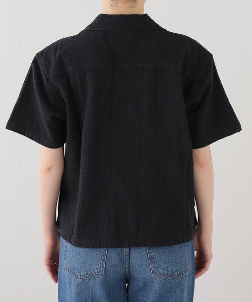 OBEY(オベイ)の「【OBEY / オベイ】 ROSES EMBELLISHED SS SHIRT(シャツ/ブラウス・レディース・ブラック・SMALL/MEDIUM)」の8枚目の写真