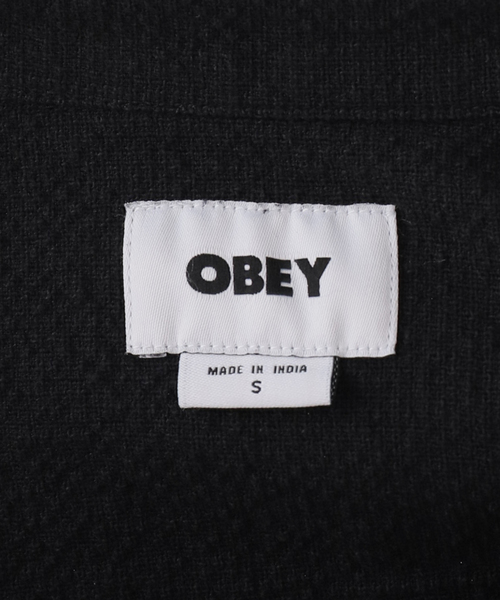 OBEY(オベイ)の「【OBEY / オベイ】 ROSES EMBELLISHED SS SHIRT(シャツ/ブラウス・レディース・ブラック・SMALL/MEDIUM)」の4枚目の写真