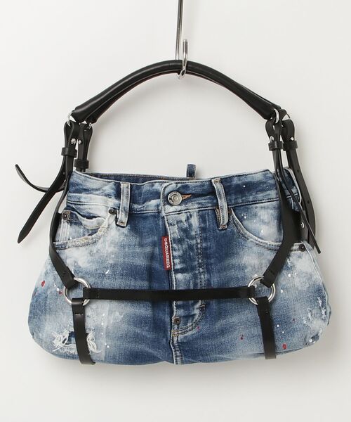 DSQUARED2(ディースクエアード)の「Bondage Bags/0251(ショルダーバッグ・レディース・ブルー・FREE)」の1枚目の写真