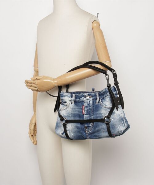DSQUARED2(ディースクエアード)の「Bondage Bags/0251(ショルダーバッグ・レディース・ブルー・FREE)」の5枚目の写真