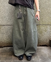 Seamcurve cotton pants / シームカーブコットンパンツ