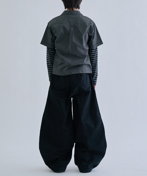 EPNK（イーピーエヌケー）の「Seamcurve cotton pants / シームカーブコットンパンツ（その他パンツ・メンズ・カーキ/ブラック/ブラウン・SMALL/MEDIUM/LARGE）」の22枚目の写真