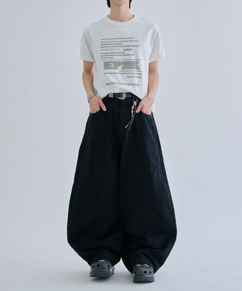 EPNK(イーピーエヌケー)の「Seamcurve cotton pants / シームカーブコットンパンツ(その他パンツ・メンズ・カーキ/ブラック/ブラウン・SMALL/MEDIUM/LARGE)」の22枚目の写真