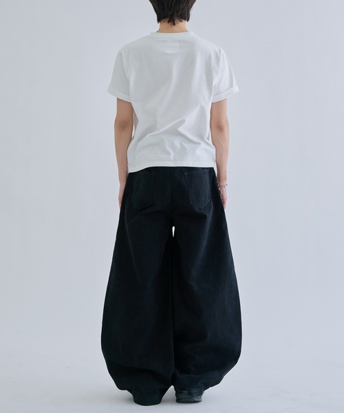 EPNK（イーピーエヌケー）の「Seamcurve cotton pants / シームカーブコットンパンツ（その他パンツ・メンズ・カーキ/ブラック/ブラウン・SMALL/MEDIUM/LARGE）」の15枚目の写真