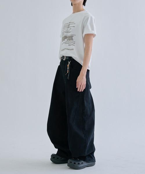 EPNK（イーピーエヌケー）の「Seamcurve cotton pants / シームカーブコットンパンツ（その他パンツ・メンズ・カーキ/ブラック/ブラウン・SMALL/MEDIUM/LARGE）」の17枚目の写真