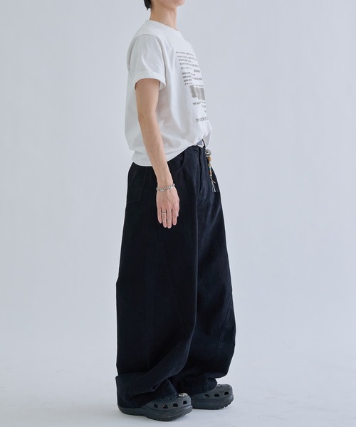 EPNK（イーピーエヌケー）の「Seamcurve cotton pants / シームカーブコットンパンツ（その他パンツ・メンズ・カーキ/ブラック/ブラウン・SMALL/MEDIUM/LARGE）」の18枚目の写真