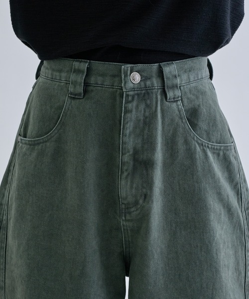 EPNK(イーピーエヌケー)の「Seamcurve cotton pants / シームカーブコットンパンツ(その他パンツ・メンズ・カーキ/ブラック/ブラウン・SMALL/MEDIUM/LARGE)」の10枚目の写真