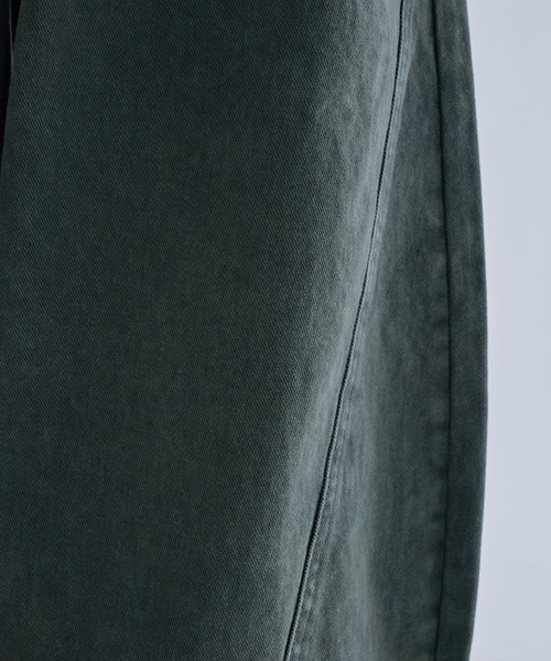 EPNK(イーピーエヌケー)の「Seamcurve cotton pants / シームカーブコットンパンツ(その他パンツ・メンズ・カーキ/ブラック/ブラウン・SMALL/MEDIUM/LARGE)」の12枚目の写真