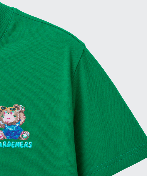 MUSINSA STANDARD KIDS（ムシンサスタンダードキッズ）の「[スロコースターコラボ] ガードナーズアイコンTシャツ [アイリッシュグリーン]（Tシャツ/カットソー・レディース・その他・120/140/150/160/130）」の6枚目の写真