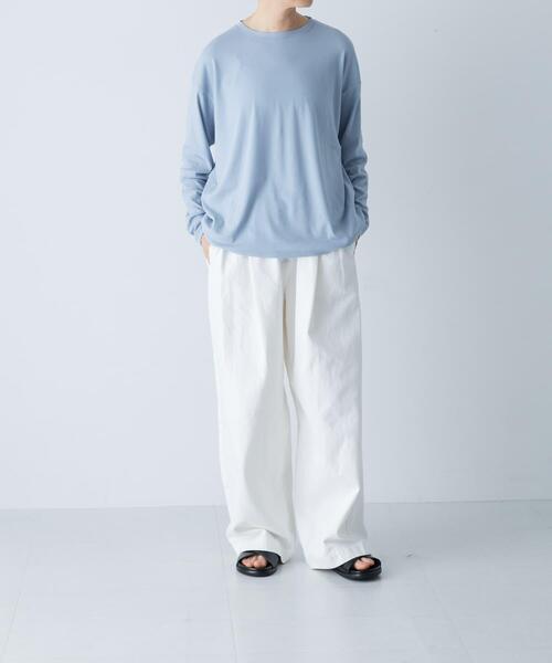 かぐれ(カグレ)の「ドライコットンルーズカットソー(Tシャツ/カットソー・レディース・ブルー/イエロー/ピンク・FREE)」の16枚目の写真